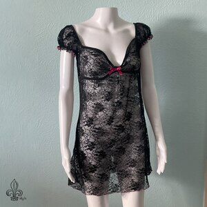 🖤Coquette Black Lace lingerie🖤